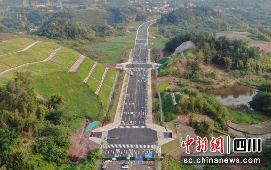 仙市旅游快速通道通车。沿滩融媒 供图 仙市旅游快速通道通车。沿滩融媒 供图