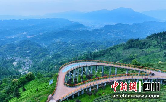景区面貌焕然一新。雅安文旅 供图 景区面貌焕然一新。雅安文旅 供图