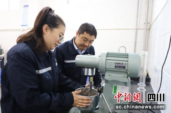 新材料制作成型。水电七局供图 新材料制作成型。水电七局供图