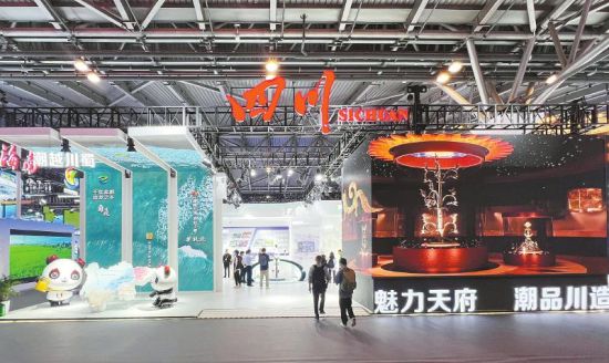 5月10日,中国品牌博览会四川馆。 5月10日,中国品牌博览会四川馆。
