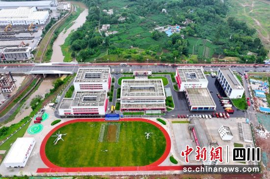 雅安应急救援基地。四川应急供图 雅安应急救援基地。四川应急供图