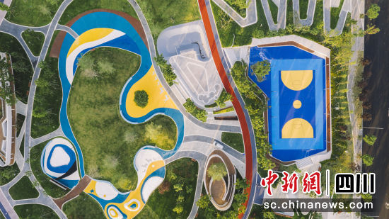 交子公园实景图,交子公园金融商务区发展服务局供图 交子公园实景图,交子公园金融商务区发展服务局供图