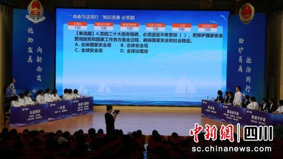 竞赛现场。雅安检察 供图 竞赛现场。雅安检察 供图