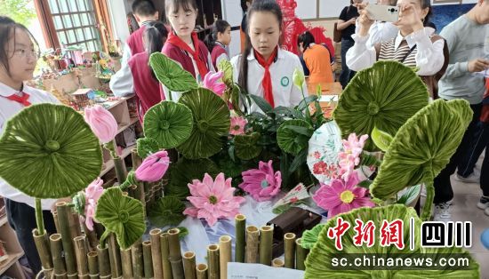 园艺设计比赛。富顺融媒 供图 园艺设计比赛。富顺融媒 供图