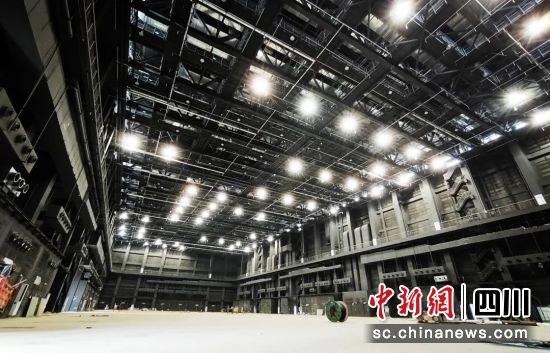 成都影视城内的摄影棚。郫都区融媒体中心 供图 成都影视城内的摄影棚。郫都区融媒体中心 供图