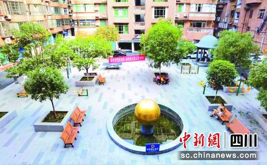 整洁的小区。南部县委宣传部供图 整洁的小区。南部县委宣传部供图