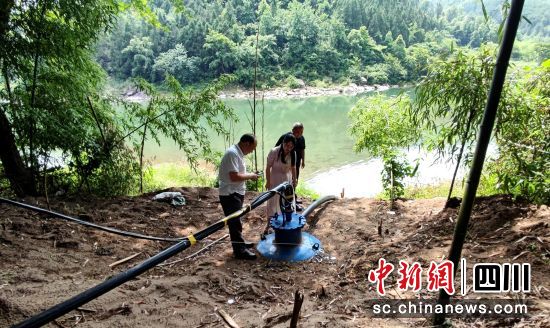 金家坪村新修好的提灌站。中共通江县委宣传部 供图 金家坪村新修好的提灌站。中共通江县委宣传部 供图