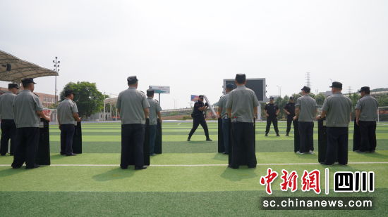 培训现场。 绵阳科新公安供图 培训现场。 绵阳科新公安供图