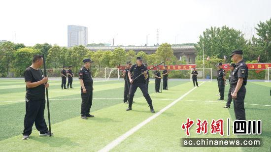 培训现场。 绵阳科新公安供图 培训现场。 绵阳科新公安供图