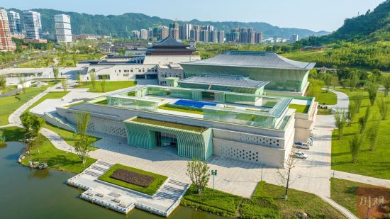 宜宾竹文化博物馆外观。 宜宾竹文化博物馆外观。