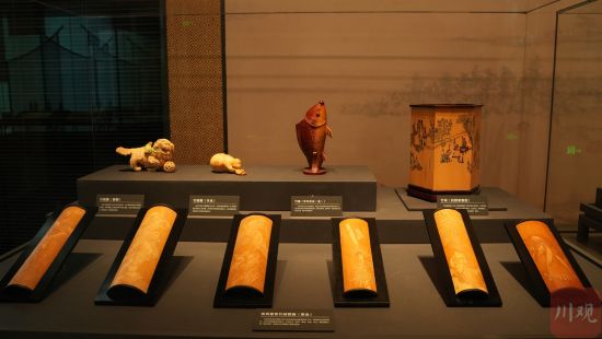 宜宾竹文化博物馆内部展陈。 宜宾竹文化博物馆内部展陈。
