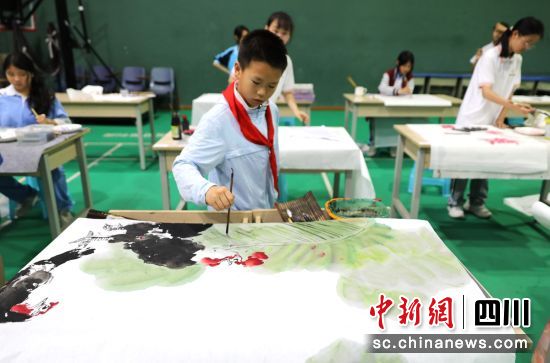 比赛现场。贡井融媒 供图 比赛现场。贡井融媒 供图
