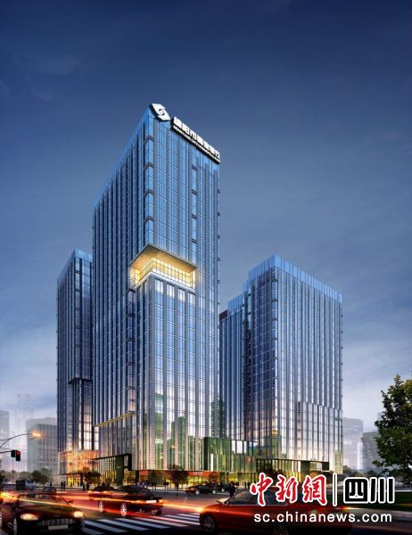 绵阳市商业银行办公大楼。绵阳市商业银行 供图 绵阳市商业银行办公大楼。绵阳市商业银行 供图