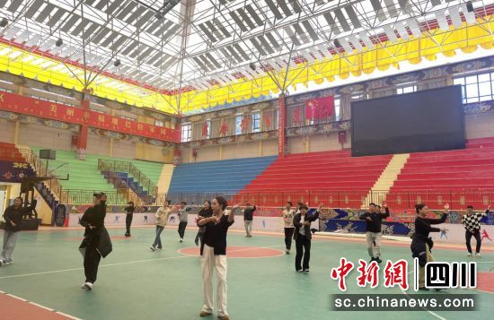排练现场。壤塘县委宣传部供图 排练现场。壤塘县委宣传部供图