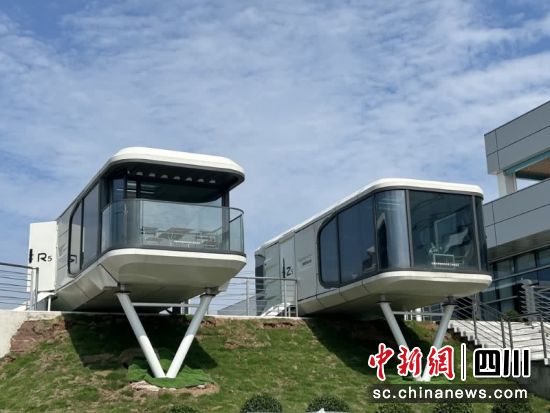 可移动装配式房屋。姚阳 摄 可移动装配式房屋。姚阳 摄