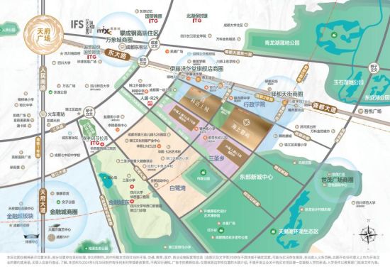 国贸·人居|海上蓉屿区位示意图。海上蓉屿供图 国贸·人居|海上蓉屿区位示意图。海上蓉屿供图
