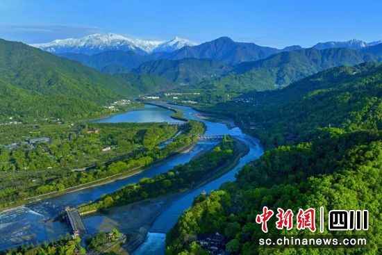 都江堰水利风景区。都江堰市都江圣源旅游有限公司供图 都江堰水利风景区。都江堰市都江圣源旅游有限公司供图