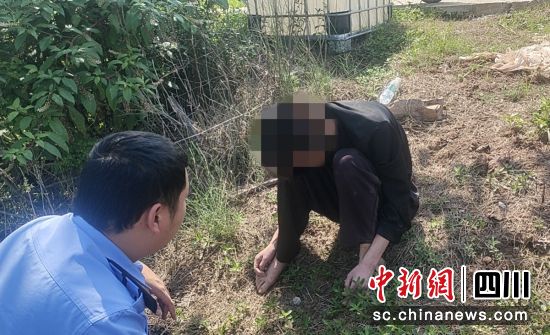 事发现场。荣县公安 供图 事发现场。荣县公安 供图