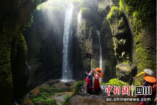 僰王山景区美丽一景。蜀南文旅集团 供图 僰王山景区美丽一景。蜀南文旅集团 供图