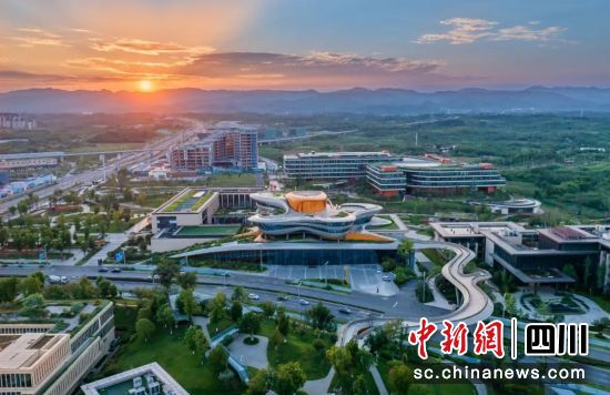 成都东部新区城市核心区。成都东部新区 供图 成都东部新区城市核心区。成都东部新区 供图