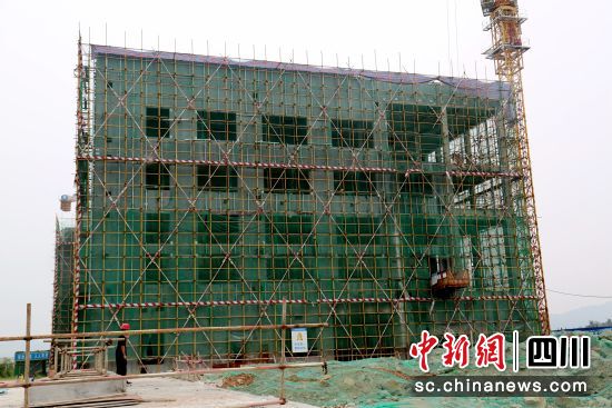 施工现场。泸县融媒体中心供图 施工现场。泸县融媒体中心供图