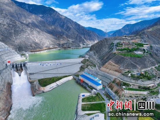 苏洼龙水电站建成后形象。华电金上公司供图 苏洼龙水电站建成后形象。华电金上公司供图