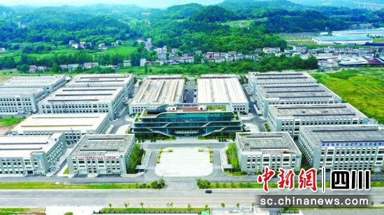 四川南部经济开发区。南部县委宣传部供图 四川南部经济开发区。南部县委宣传部供图