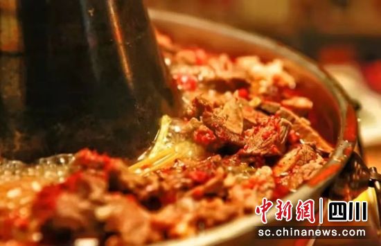 黑水美食。黑水县委宣传部供图 黑水美食。黑水县委宣传部供图