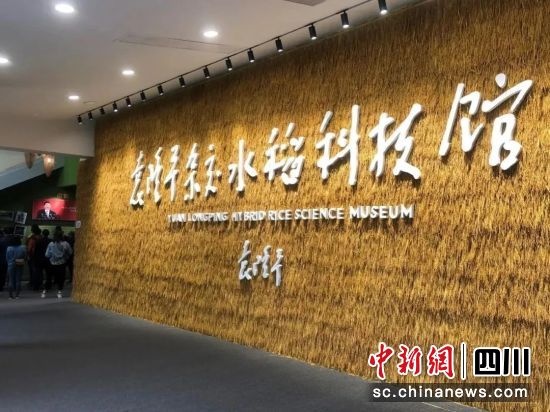 袁隆平杂交水稻科技馆。郫都区融媒体中心 供图 袁隆平杂交水稻科技馆。郫都区融媒体中心 供图