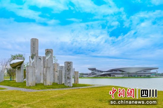 世界科幻公园。郫都区融媒体中心 供图 世界科幻公园。郫都区融媒体中心 供图