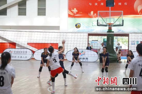 比赛现场。汶川县委宣传部供图 比赛现场。汶川县委宣传部供图