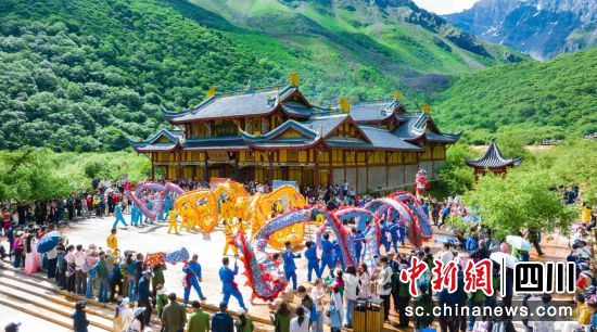 活动现场。松潘县委宣传部供图 活动现场。松潘县委宣传部供图