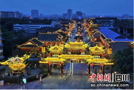 位于青羊区通惠门附近的琴台路。青羊区委宣传部 供图 位于青羊区通惠门附近的琴台路。青羊区委宣传部 供图