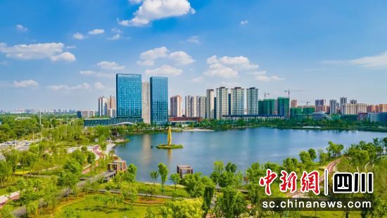 郫都科创新城。郫都区融媒体中心 供图 郫都科创新城。郫都区融媒体中心 供图