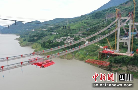 施工现场。汶川县委宣传部供图 施工现场。汶川县委宣传部供图