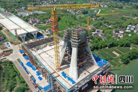 施工现场图。 简阳融媒体中心 供图 施工现场图。 简阳融媒体中心 供图