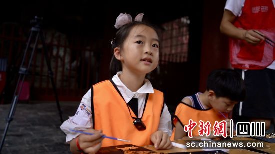 研学活动现场。 平武县融媒体中心供图 研学活动现场。 平武县融媒体中心供图
