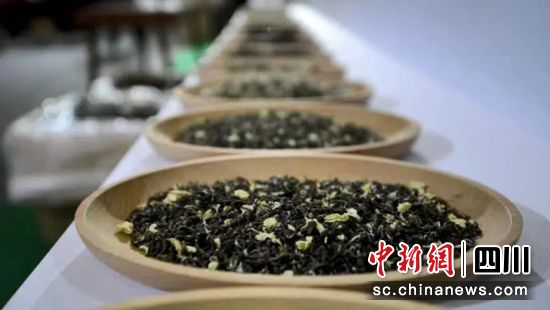 荣县花茶。荣县融媒 供图 荣县花茶。荣县融媒 供图