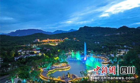 罗浮山温泉旅游度假区。 安州区文化广播电视和旅游局 供图 罗浮山温泉旅游度假区。 安州区文化广播电视和旅游局 供图