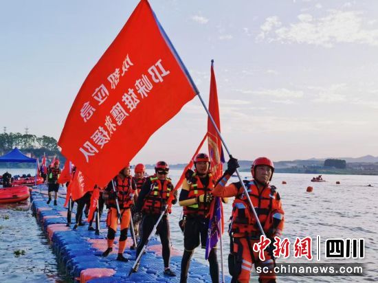演练现场。邛崃市委统战部 供图 演练现场。邛崃市委统战部 供图