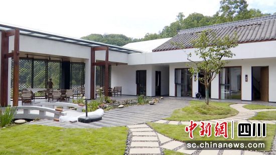 曾家镇大竹村“拾山院”民宿一角。朝天融媒 供图 曾家镇大竹村“拾山院”民宿一角。朝天融媒 供图
