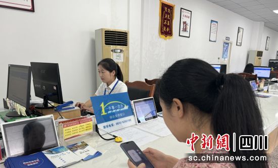 行政审批局服务窗口。罗敏嘉 供图 行政审批局服务窗口。罗敏嘉 供图