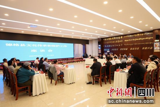 座谈会现场。 洛绒尼玛 摄 座谈会现场。 洛绒尼玛 摄
