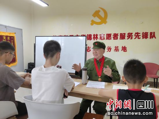 夏令营活动现场。 周诗影 摄 夏令营活动现场。 周诗影 摄