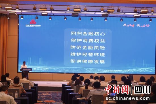活动现场。四川银协 供图 活动现场。四川银协 供图