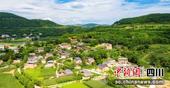 游仙区魏城镇铁炉村。 游仙区融媒体中心供图 游仙区魏城镇铁炉村。 游仙区融媒体中心供图