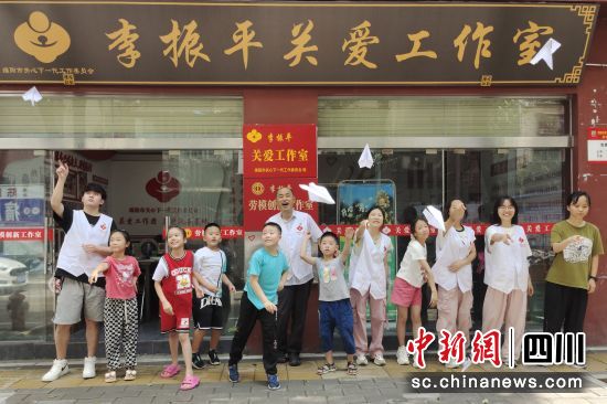 李振平关爱工作室。 绵阳市关工委供图 李振平关爱工作室。 绵阳市关工委供图