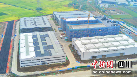 项目现场。中建二局四川公司供图 项目现场。中建二局四川公司供图