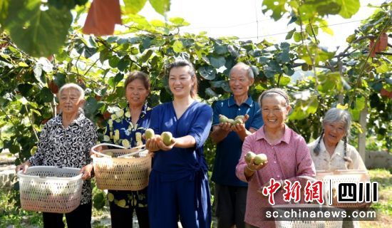 丰收的喜悦。罗景萍 摄 丰收的喜悦。罗景萍 摄
