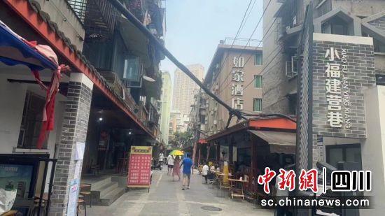 青羊区骡马市社区小福建营巷。张静 摄 青羊区骡马市社区小福建营巷。张静 摄